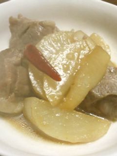 大根と豚肉のオイスターソース煮-レシピのメイン写真