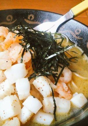 楽ランチ♪シーフードパスタ-レシピのメイン写真