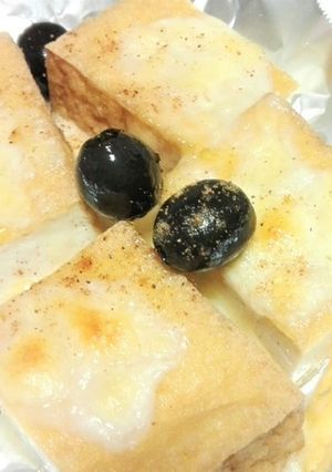 トースターで！　厚揚げのチーズ焼き-レシピのメイン写真
