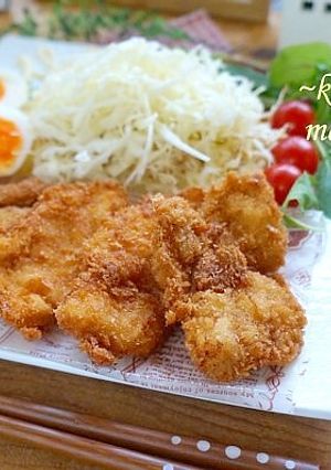 コツは１時間寝かすだけ！柔らかムネ肉カツ-レシピのメイン写真