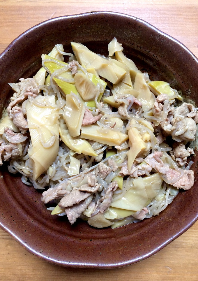 豚肉と真竹の煮物-レシピのメイン写真