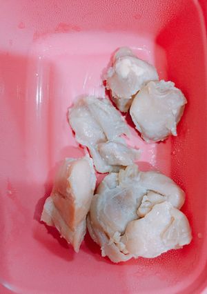 鳥のモモ肉の酒蒸し-レシピのメイン写真