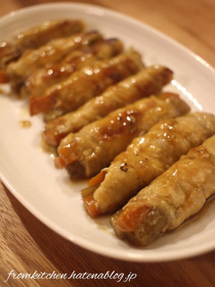 豚肉の八幡巻き(野菜巻き)-レシピのメイン写真