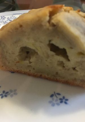 完熟バナナでもっちりケーキ-レシピのメイン写真