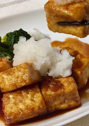 豆腐の甘辛炒め-レシピのメイン写真