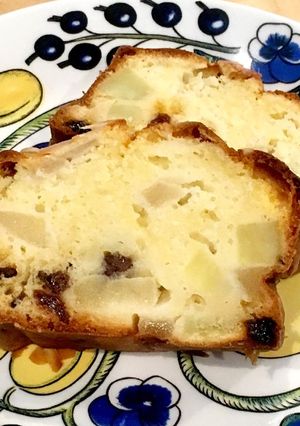 HMでりんごとサツマイモのパウンドケーキ-レシピのメイン写真