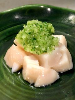 塩こうじ貝柱のお酢の物-レシピのメイン写真