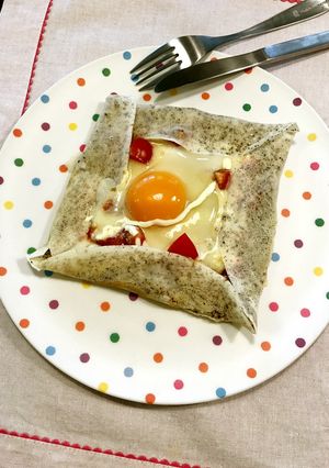 紅茶香る～カフェ気分ガレット。-レシピのメイン写真