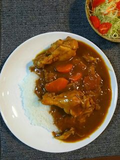 我が家の手羽元カレー-レシピのメイン写真