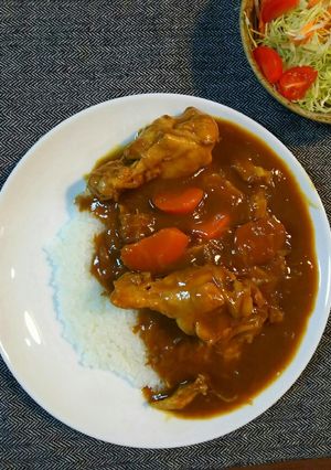 我が家の手羽元カレー-レシピのメイン写真