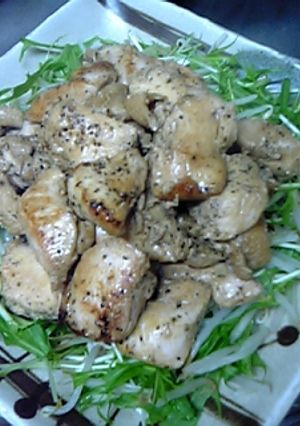 和風なスパイシーチキン☆鶏のコショウ焼き-レシピのメイン写真