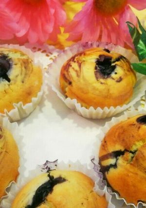 クリームチーズ❤ブルーべリーマフィン-レシピのメイン写真