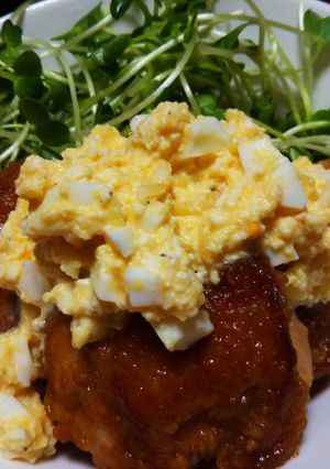 チキン南蛮豆腐のヘルシータルタルソース-レシピのメイン写真
