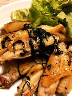 塩麹で手羽中大葉焼き-レシピのメイン写真