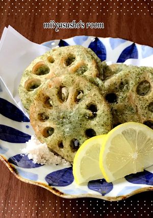 蓮根の磯辺揚げ-レシピのメイン写真