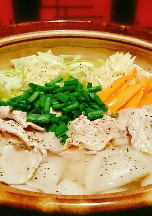 塩ちゃんこキャベツ鍋-レシピのメイン写真