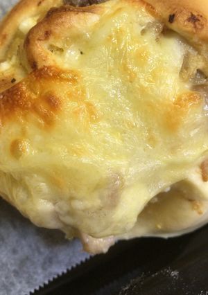 簡単なベーコンツナ惣菜パン-レシピのメイン写真