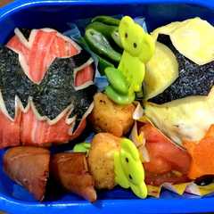 キャラ弁 キュウレンジャー-レシピのメイン写真