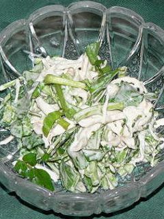 蒸し鶏とクレソンの梅マヨネーズ和え-レシピのメイン写真