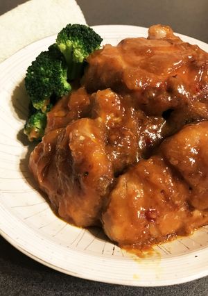 豚ヒレ肉ピリ辛味噌照り焼き-レシピのメイン写真