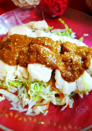レンジで簡単！鶏むね肉のレンジ蒸し-レシピのメイン写真