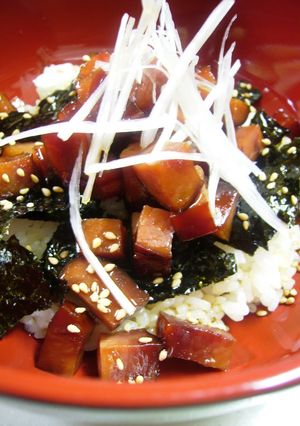 ハムの詰め合わせで作るチャーシュー丼-レシピのメイン写真