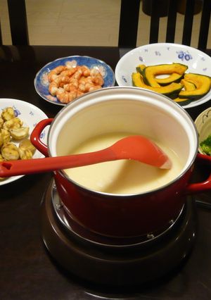 チーズフォンデュ-レシピのメイン写真