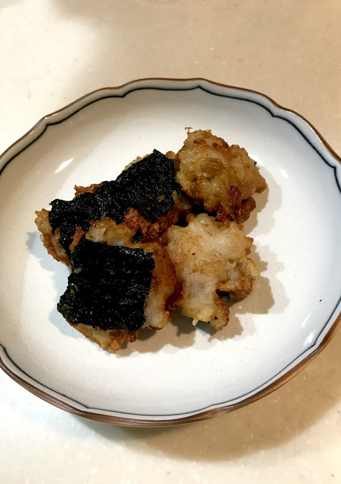 めちゃうま♪蓮根と小エビのさつま揚げ風-レシピのメイン写真