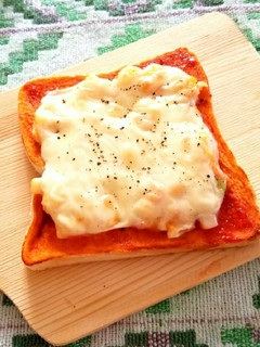 ポテサラチーズトースト-レシピのメイン写真