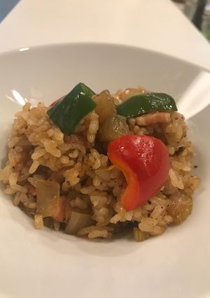 セロリピラフ-レシピのメイン写真