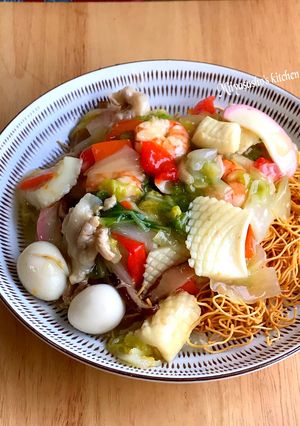 長崎名物風皿うどん-レシピのメイン写真
