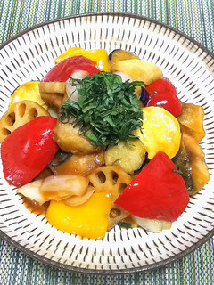 鯖と彩り野菜の酢豚風-レシピのメイン写真