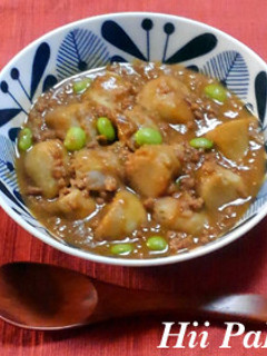 里芋と豚ミンチの味噌煮-レシピのメイン写真