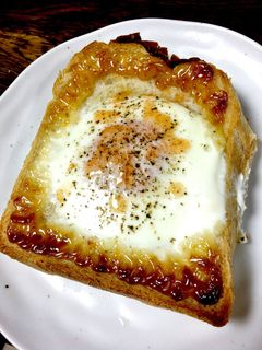 目玉焼きトースト-レシピのメイン写真