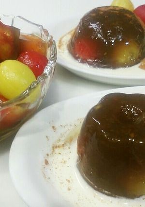 紅茶ミニトマト寒天　盛り付けを変えて-レシピのメイン写真