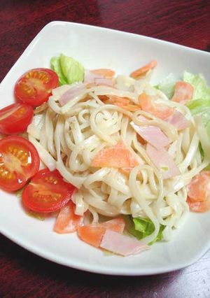 サラダうどんじゃないよ！うどんサラダ♪-レシピのメイン写真