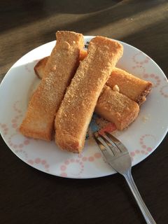 食パンからきな粉揚げパン!-レシピのメイン写真