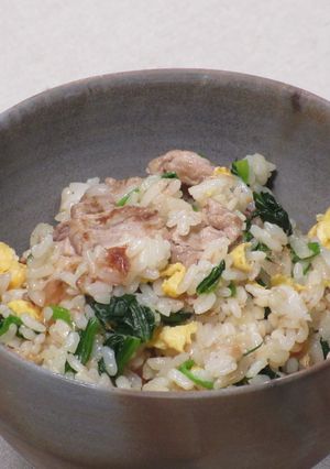 簡単！ほうれん草の混ぜご飯-レシピのメイン写真