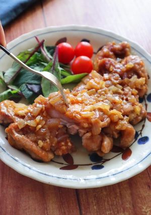 ガリマヨオニオンソースチキン-レシピのメイン写真