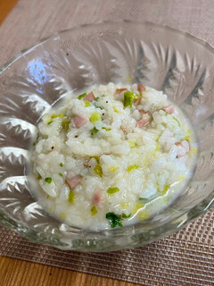 セロリの葉リゾット-レシピのメイン写真