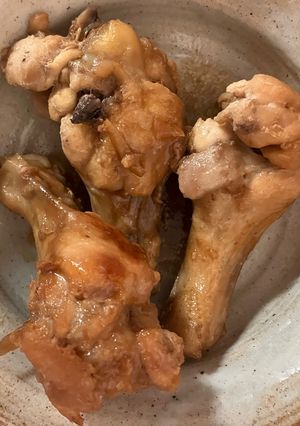 手羽元の黒酢煮-レシピのメイン写真