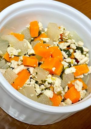 幼児食に♪大根と鶏ひき肉の煮物-レシピのメイン写真