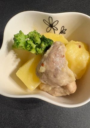 ハニーマスタードチキン★辛さ控えめ子供向-レシピのメイン写真