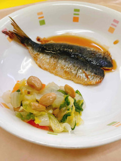 大豆のさっぱり和え☆給食メニュー-レシピのメイン写真