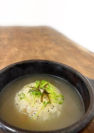 新玉ねぎの丸ごとスープ-レシピのメイン写真