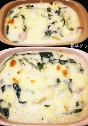 山芋(長芋)で、グラタン-レシピのメイン写真