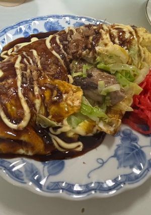 カツオで！！ヘルシー◎とん平焼き-レシピのメイン写真