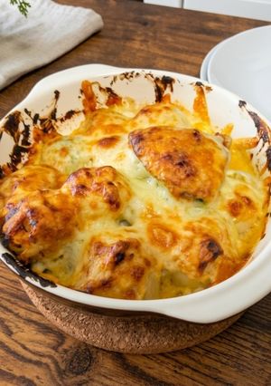 ジャガイモのみそチーズ焼き-レシピのメイン写真