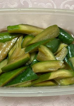 きゅうりのピリ辛醤油漬け-レシピのメイン写真