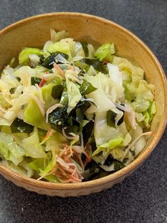 キャベツ大量消費!キャベツの甘酢中華和え-レシピのメイン写真